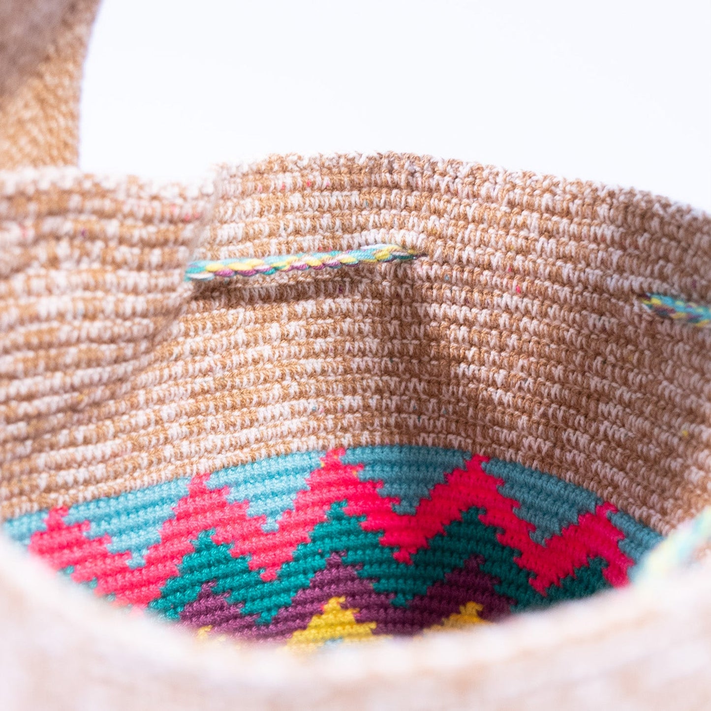 Handwoven Camila Medium Bag - Colourful Mochila