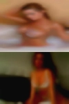 Hot girl swinging water