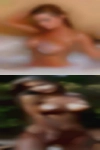 Pair swinging nude