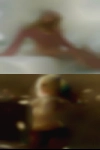 Naked girls stands bike