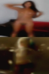 Naked woman lying stomach that